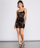 Scoop Neck Floral Mesh Mini Dress is a trendy pick to create 2023 festival outfits, festival dresses, outfits for concerts or raves, and complete your best party outfits!