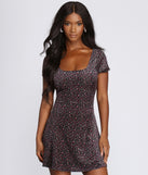 Floral Dream Corduroy Mini Dress is a trendy pick to create 2023 festival outfits, festival dresses, outfits for concerts or raves, and complete your best party outfits!