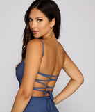Second Take Denim Lace-Up Mini Dress is a trendy pick to create 2023 festival outfits, festival dresses, outfits for concerts or raves, and complete your best party outfits!