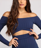 Off The Shoulder Ribbed Cutout Mini Dress creates the perfect spring wedding guest dress or cocktail attire with stylish details in the latest trends for 2023!
