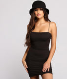 You’ll make a statement in In Knit For A Good Time Basic Mini Dress as an NYE club dress, a tight dress for holiday parties, sexy clubwear, or a sultry bodycon dress for that fitted silhouette.