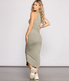 Basic Vibes Knit Midi Dress