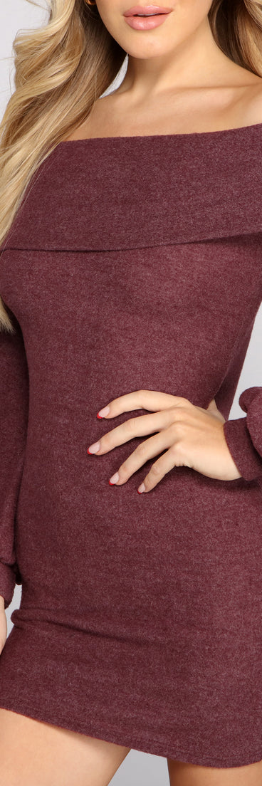 You’ll make a statement in Major Crush Cozy Mini Dress as an NYE club dress, a tight dress for holiday parties, sexy clubwear, or a sultry bodycon dress for that fitted silhouette.