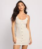Such A Sweetheart Ribbed Knit Mini Dress