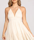 Weekend Getaway Linen Skater Dress