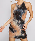 Retro Vibes Tie Dye Mini Dress is a trendy pick to create 2023 festival outfits, festival dresses, outfits for concerts or raves, and complete your best party outfits!