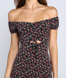 Floral Romance Ruched Mini Dress is a trendy pick to create 2023 festival outfits, festival dresses, outfits for concerts or raves, and complete your best party outfits!