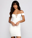 You’ll make a statement in All My Heart Ruched Mini Dress as an NYE club dress, a tight dress for holiday parties, sexy clubwear, or a sultry bodycon dress for that fitted silhouette.