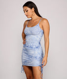 Feelin' Fab Tie-Dye Mini Dress is a trendy pick to create 2023 festival outfits, festival dresses, outfits for concerts or raves, and complete your best party outfits!