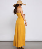Casual Glam Ribbed Knit Maxi Dress is a trendy pick to create 2023 festival outfits, festival dresses, outfits for concerts or raves, and complete your best party outfits!
