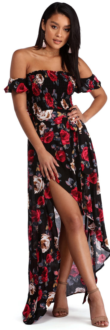Me Encante Floral Dress