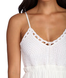 Crochet Cutie Maxi Dress for 2022 festival outfits, festival dress, outfits for raves, concert outfits, and/or club outfits