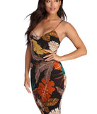 In The Tropics Midi Dress