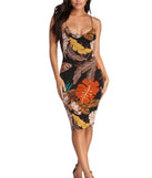 In The Tropics Midi Dress