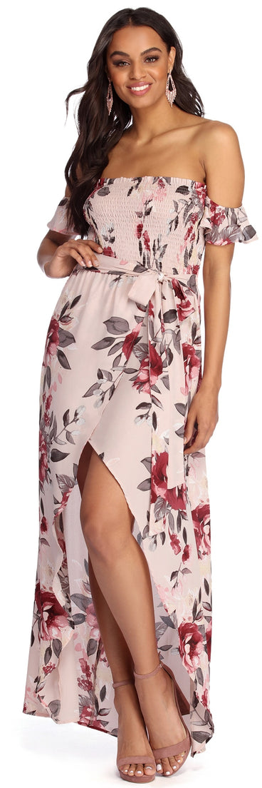 Floral To The Maxi Dress
