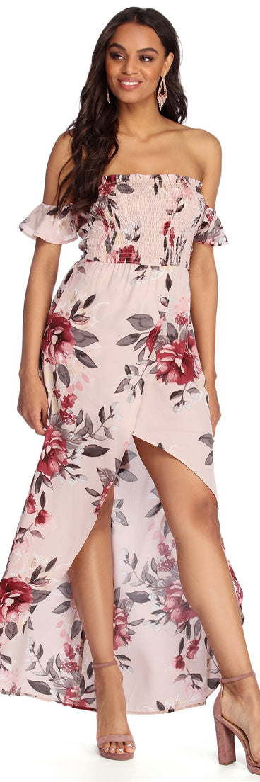 Floral To The Maxi Dress