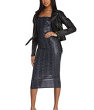 Snake Bite Midi Dress for 2022 festival outfits, festival dress, outfits for raves, concert outfits, and/or club outfits