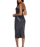 Snake Bite Midi Dress for 2022 festival outfits, festival dress, outfits for raves, concert outfits, and/or club outfits
