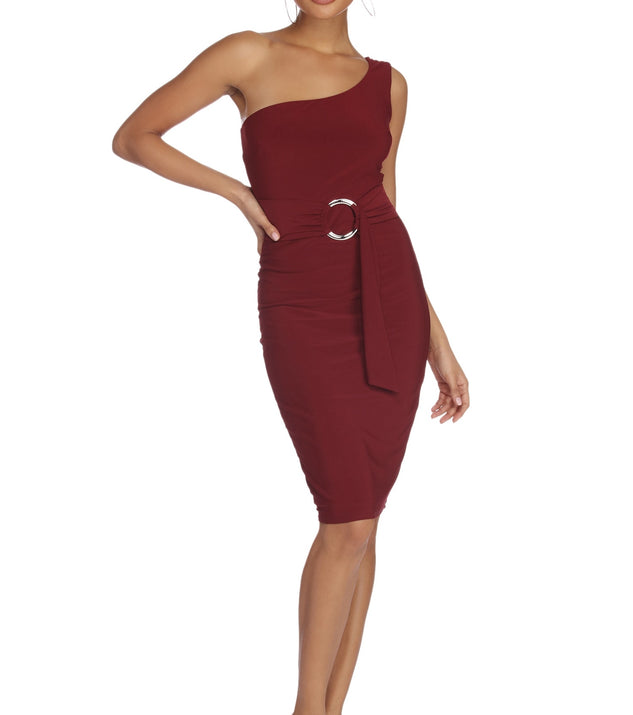 Just Own Knit Midi Dress