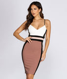 You’ll make a statement in Marvelously Midi Dress as an NYE club dress, a tight dress for holiday parties, sexy clubwear, or a sultry bodycon dress for that fitted silhouette.