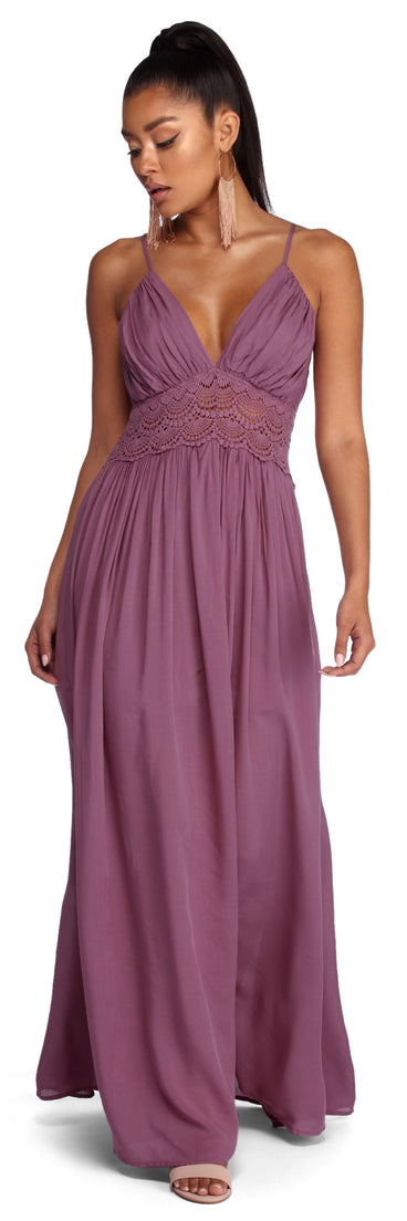 Romantically Crochet Maxi Dress for 2022 festival outfits, festival dress, outfits for raves, concert outfits, and/or club outfits