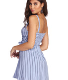 Walk The Line Skater Dress