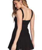 Flirty In Linen Mini Dress