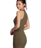 Button Me Up Mini Dress