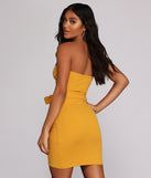 Tied With Style Mini Dress