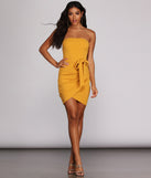Tied With Style Mini Dress