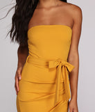 Tied With Style Mini Dress