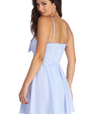 Statement Stripes Skater Dress