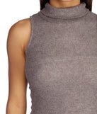 Forever Staying Cozy Midi Dress