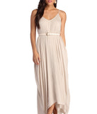 Casual Cutie Linen Maxi Dress for 2022 festival outfits, festival dress, outfits for raves, concert outfits, and/or club outfits