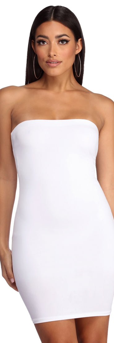 Back In Basics Mini Dress