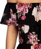 Blooming Beauty Mini Dress creates the perfect spring wedding guest dress or cocktail attire with stylish details in the latest trends for 2023!
