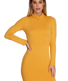 In Knit To Win It Mini Dress