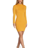 In Knit To Win It Mini Dress