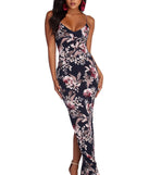 Twist In Florals Maxi Dress creates the perfect spring wedding guest dress or cocktail attire with stylish details in the latest trends for 2023!