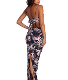 Twist In Florals Maxi Dress creates the perfect spring wedding guest dress or cocktail attire with stylish details in the latest trends for 2023!