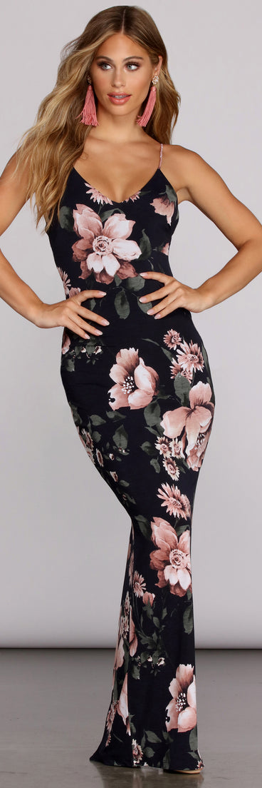 Fab In Florals Maxi Dress