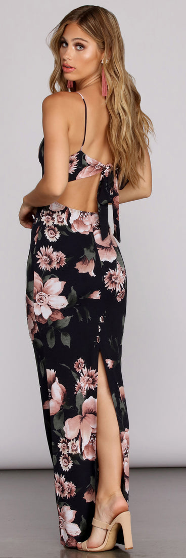 Fab In Florals Maxi Dress