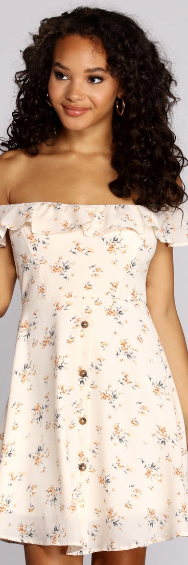 Miss Honey Floral Dress