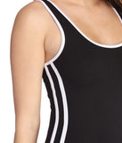 Full Scoop Tank Mini Dress
