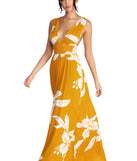 Take The Plunge Floral Maxi Dress creates the perfect spring wedding guest dress or cocktail attire with stylish details in the latest trends for 2023!