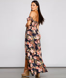 Tropical Sunsets Maxi Dress