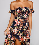 Tropical Sunsets Maxi Dress