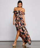Tropical Sunsets Maxi Dress