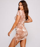 Casually Fab Tie-Dye Mini Dress is a trendy pick to create 2023 festival outfits, festival dresses, outfits for concerts or raves, and complete your best party outfits!