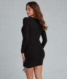 Everyday Chic Ruched Mini Dress